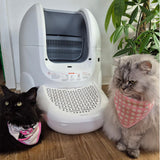 Amicura cura 2 top opening automatic cat litter box---Daily Convenience: With features like odor control, a spacious interior, and reliable self-cleaning cycles, these litter boxes bring more comfort and less mess every day—for both pets and humans.