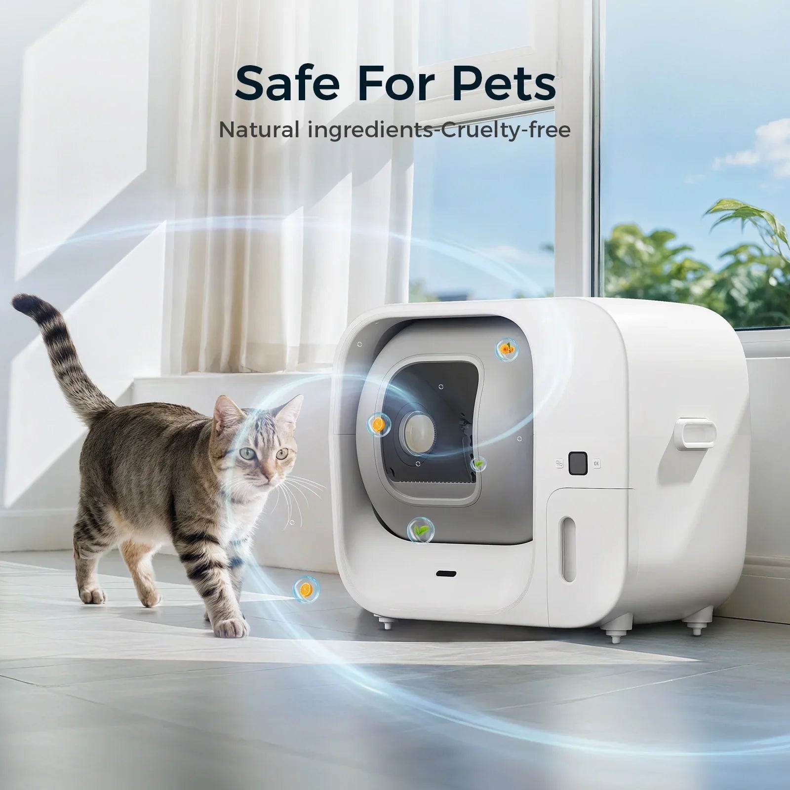 Odor Removal Bar for Cura 3 Automatic Cat Litter Box, MSDS Certified, 3-Pack