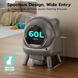 AmiCura Self Cleaning Cat Litter Box Cura X1 - Amicura