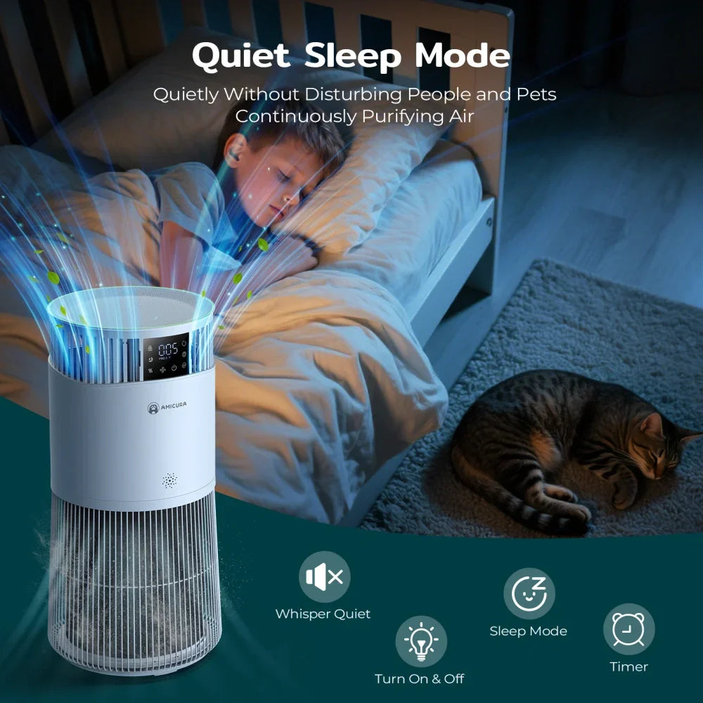 Amicura P2 360° Airflow Pet Air Purifier (EU) - Amicura