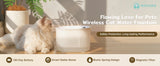 Flowing Love for Pets Wireless Cat Water Fountain