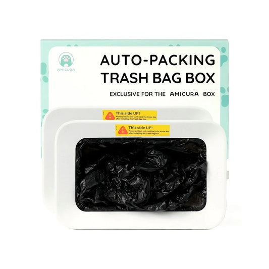 2-Pack Waste Collection Bags for Amicura Cura 3 Cat Litter Box | Replacement - Amicura