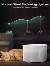 Vacuum Silent Technology System <35db