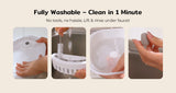 Fully Washable - Clean in 1 Minute