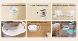 Fully Isolated Water-Electric System
7-Layer Purification System
Up to 180 Days Runtime 10000mAh
Bionic Spring Water Intake
Smart Radar Motion Senso
Vacuum Silent Technology