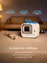 Amicura cura 3 self cleaning cat litter box, selbstreinigendes katzenklo,litière automatique,Operation noise≤30dB
