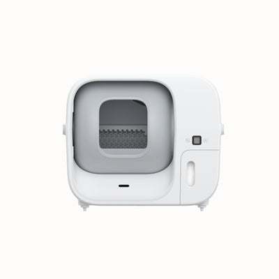 AmiCura Cura 3 Triple Odor Eliminator & Auto-Pack Self Cleaning Cat Litter Box - Amicura
