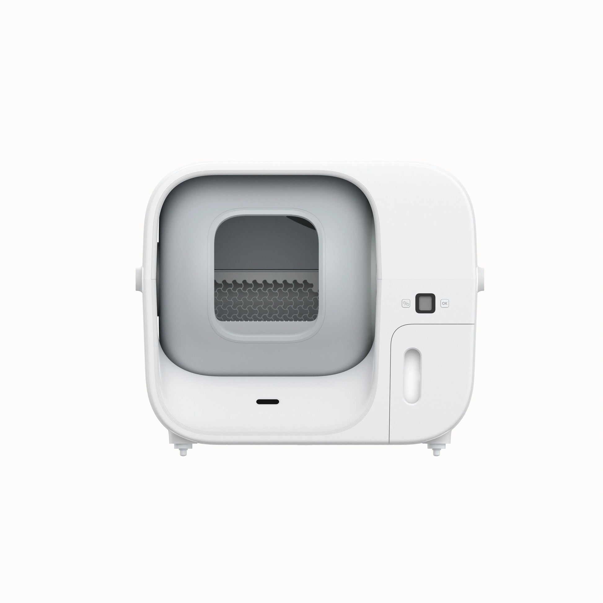 AmiCura Cura 3 Triple Odor Eliminator & Auto-Pack Self Cleaning Cat Litter Box - Amicura