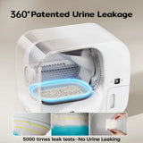 Amicura Amicura cura3 self cleaning cat litter box, selbstreinigendes katzenklo | Selbstreinigende Katzentoilette | Vollautomatisches katzenklo | Katzentoilette