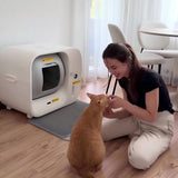 Amicura Cura 3 self cleaning cat litter box, selbstreinigendes katzenklo