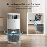 Amicura Pads Préfiltre pour Purificateur d'Air P2 - Lot de 10