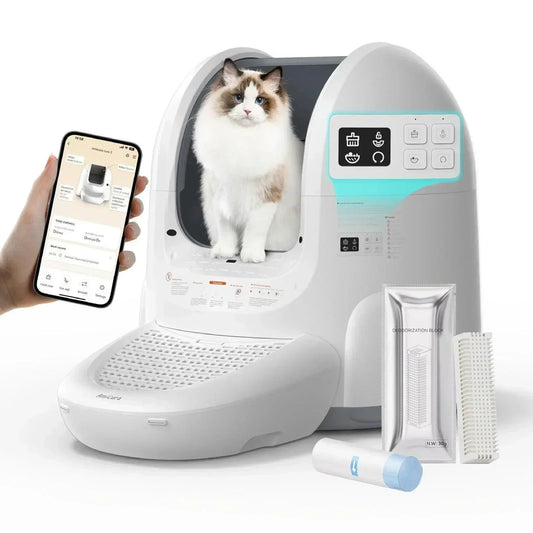 Amicura Self Cleaning Cat Litter Box,Amicura cura 2 Automatic litter box, automatische katzenklos	
essen katzen,automatic cat litter box