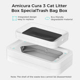 2-Pack Waste Collection Bags for Cura 3 Cat Litter Box | Replacement