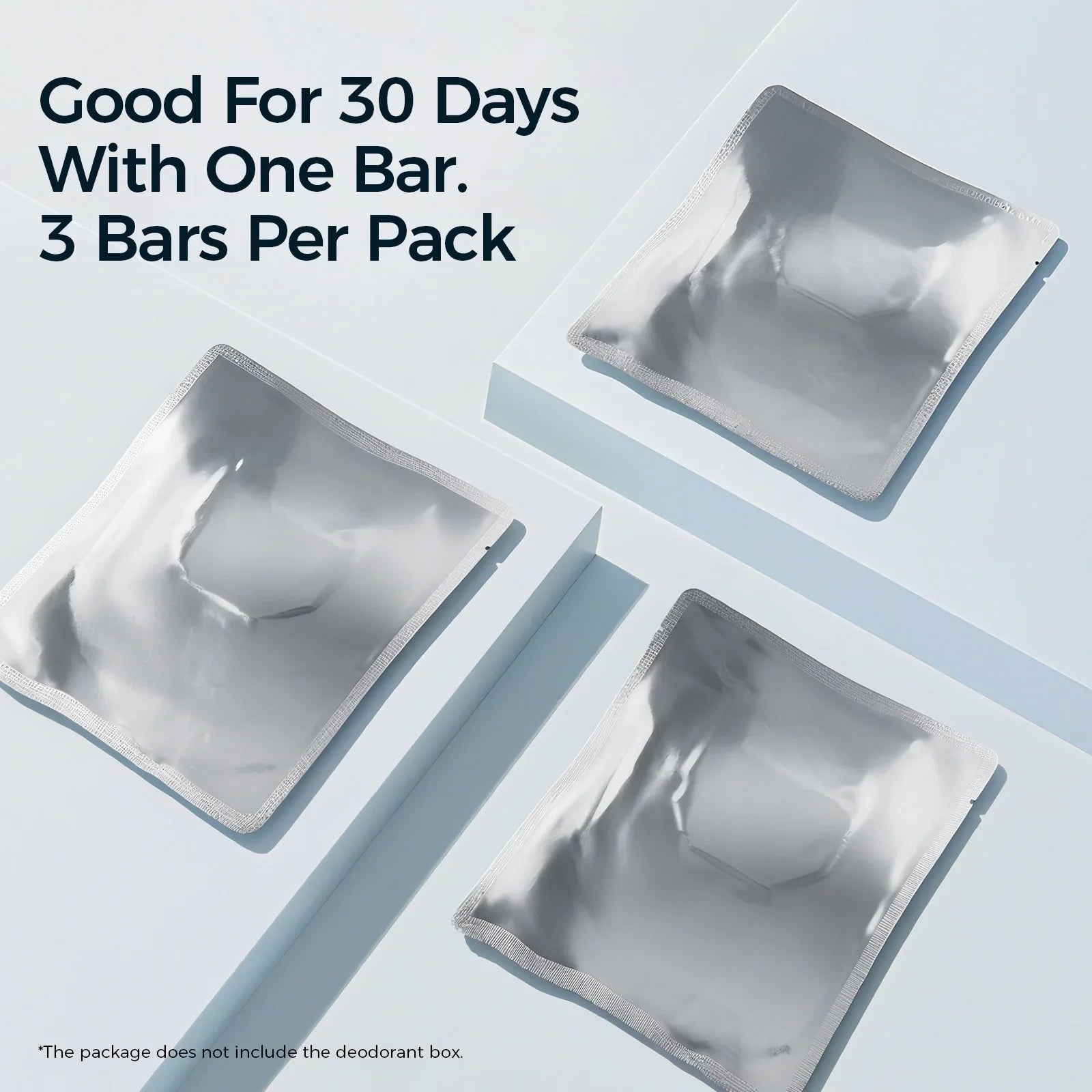 Odor Removal Bar for Cura 3 Automatic Cat Litter Box, MSDS Certified, 3-Pack
